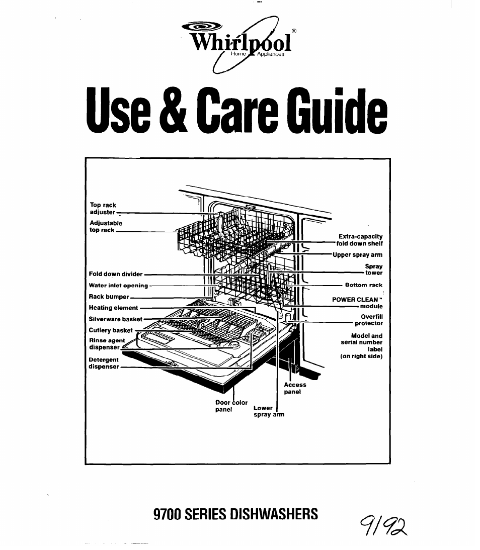 Whirlpool 9700 User Manual | 28 pages