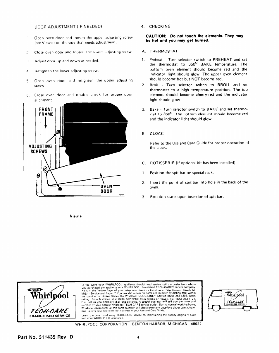 Whirip^l, R£c//-ga^f | Whirlpool 311435 User Manual | Page 4 / 4