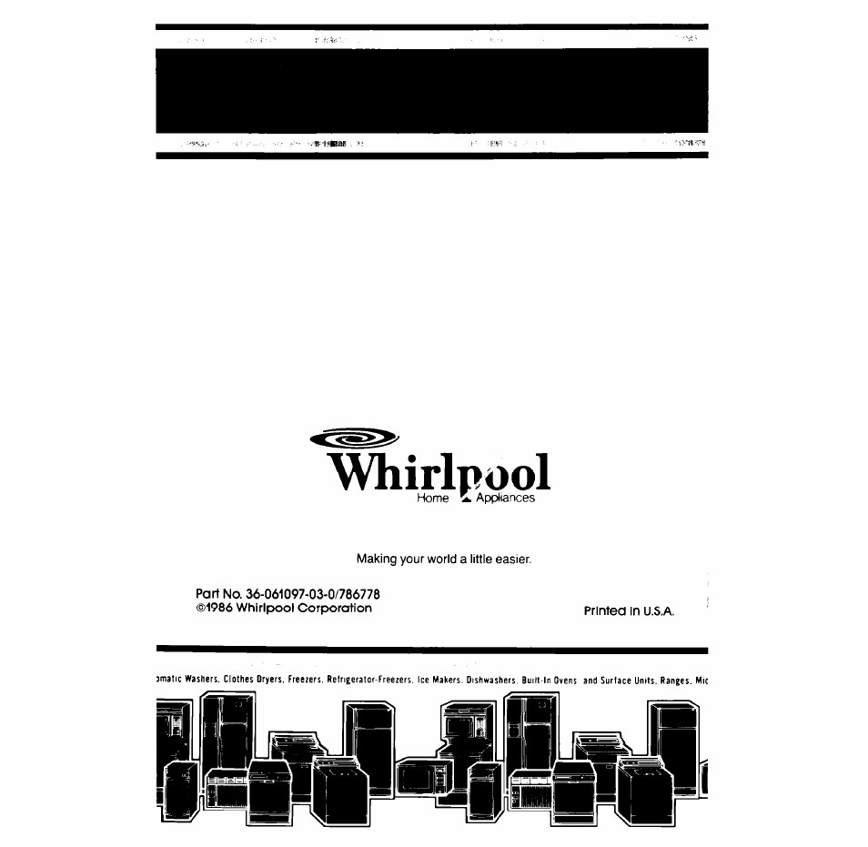 Whirlpool SB130PER User Manual | Page 16 / 16