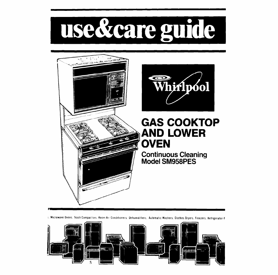 Whirlpool SM958PES User Manual | 24 pages