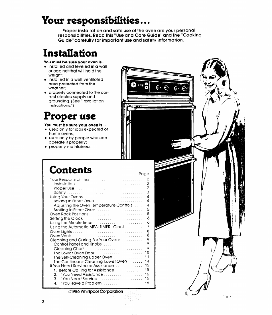 Whirlpool RB47OPXL User Manual | Page 2 / 16