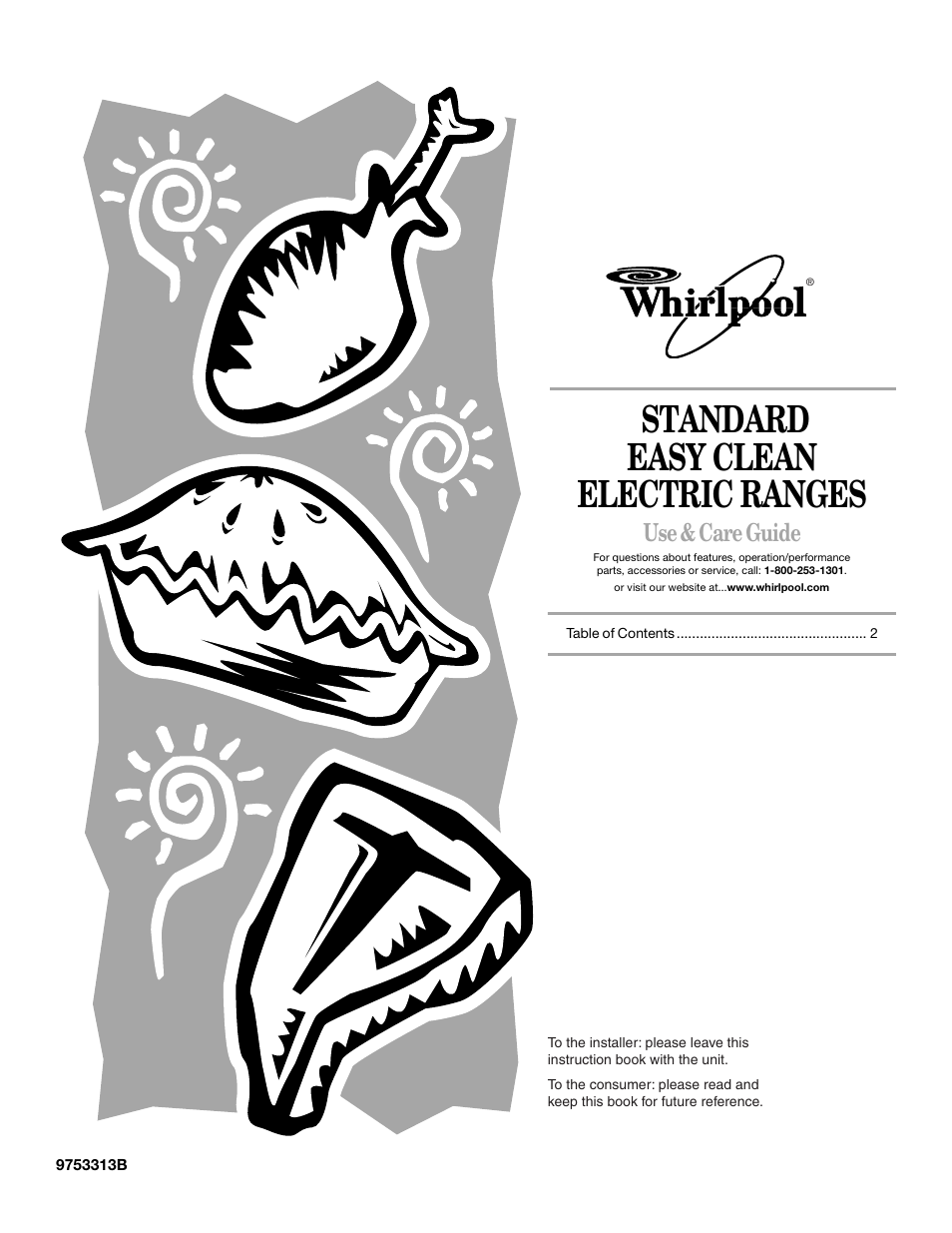 Whirlpool 9753313B User Manual | 16 pages