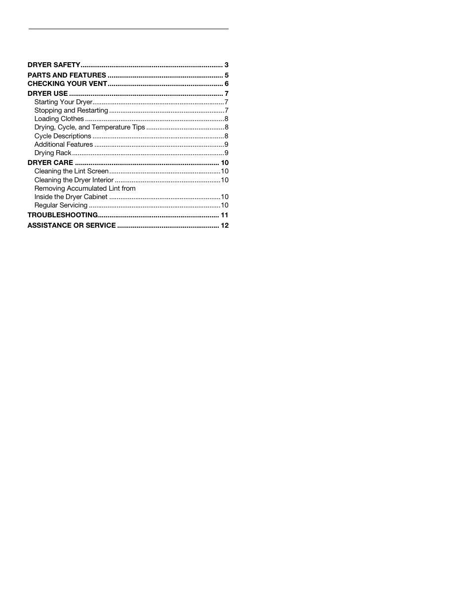 Whirlpool 3RLEQ8000 User Manual | Page 2 / 12