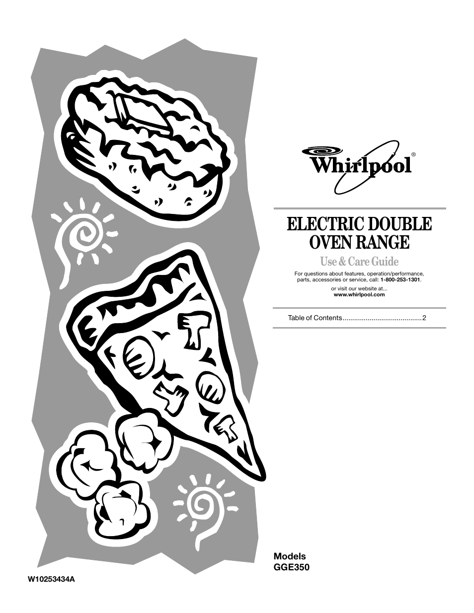Whirlpool GGE350LWS User Manual | 24 pages