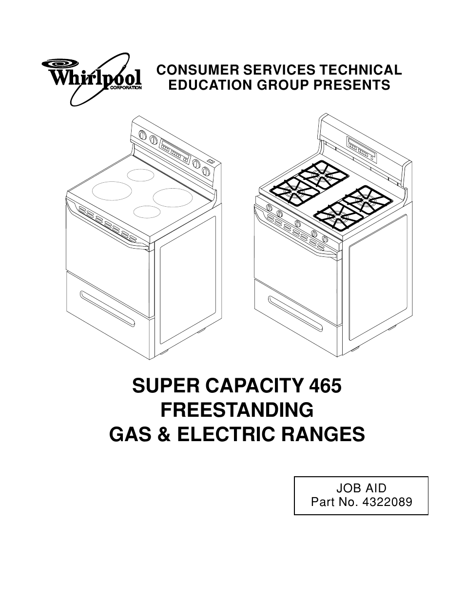 Whirlpool 465 User Manual | 32 pages