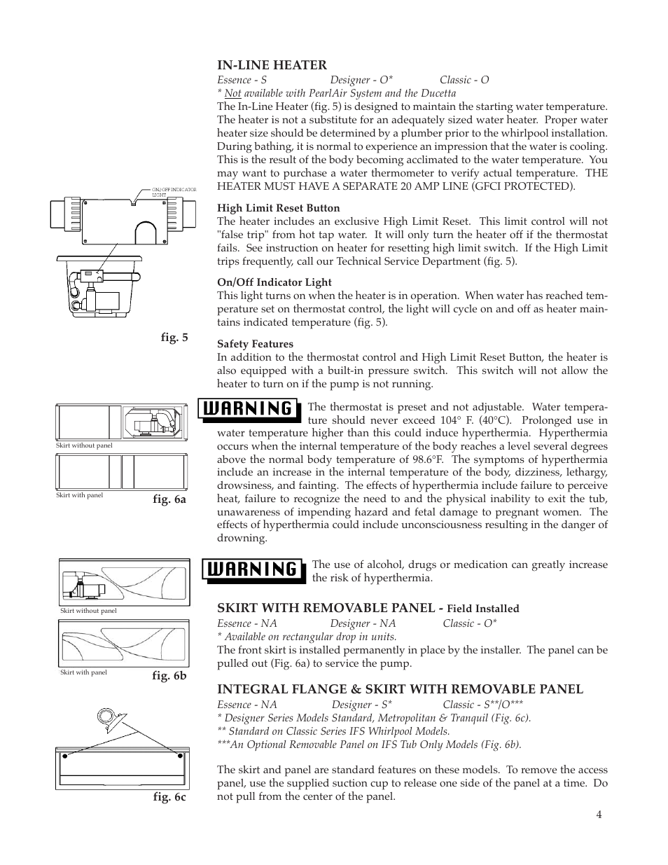 Whirlpool Maax Pearl Hot Tub User Manual | Page 5 / 16