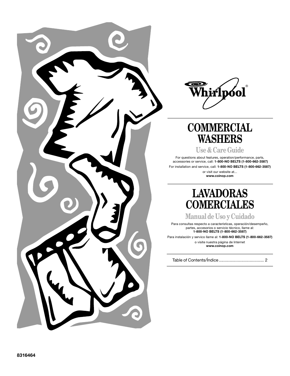 Whirlpool 8316464 User Manual | 24 pages