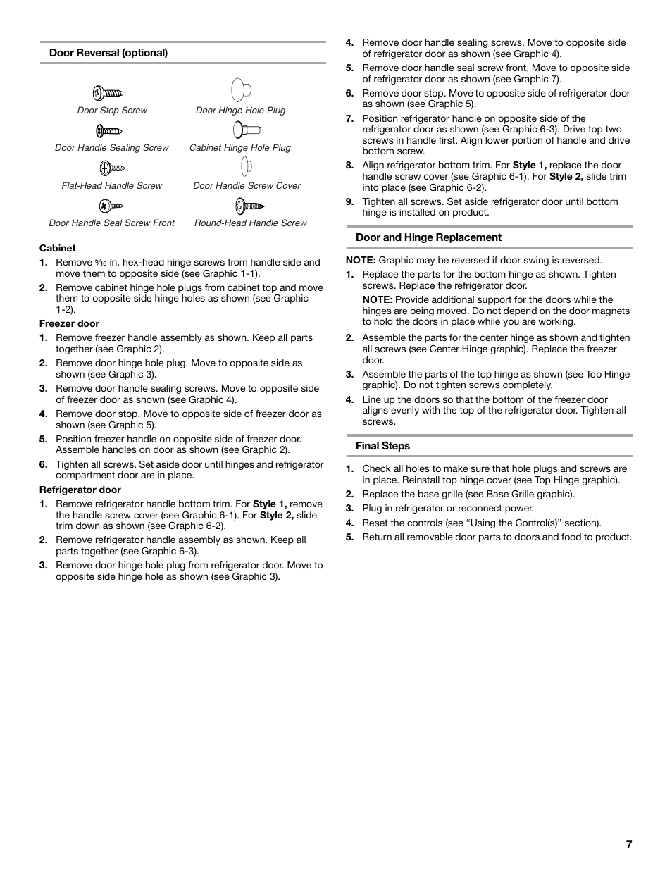 Whirlpool 2225405 User Manual | Page 7 / 20