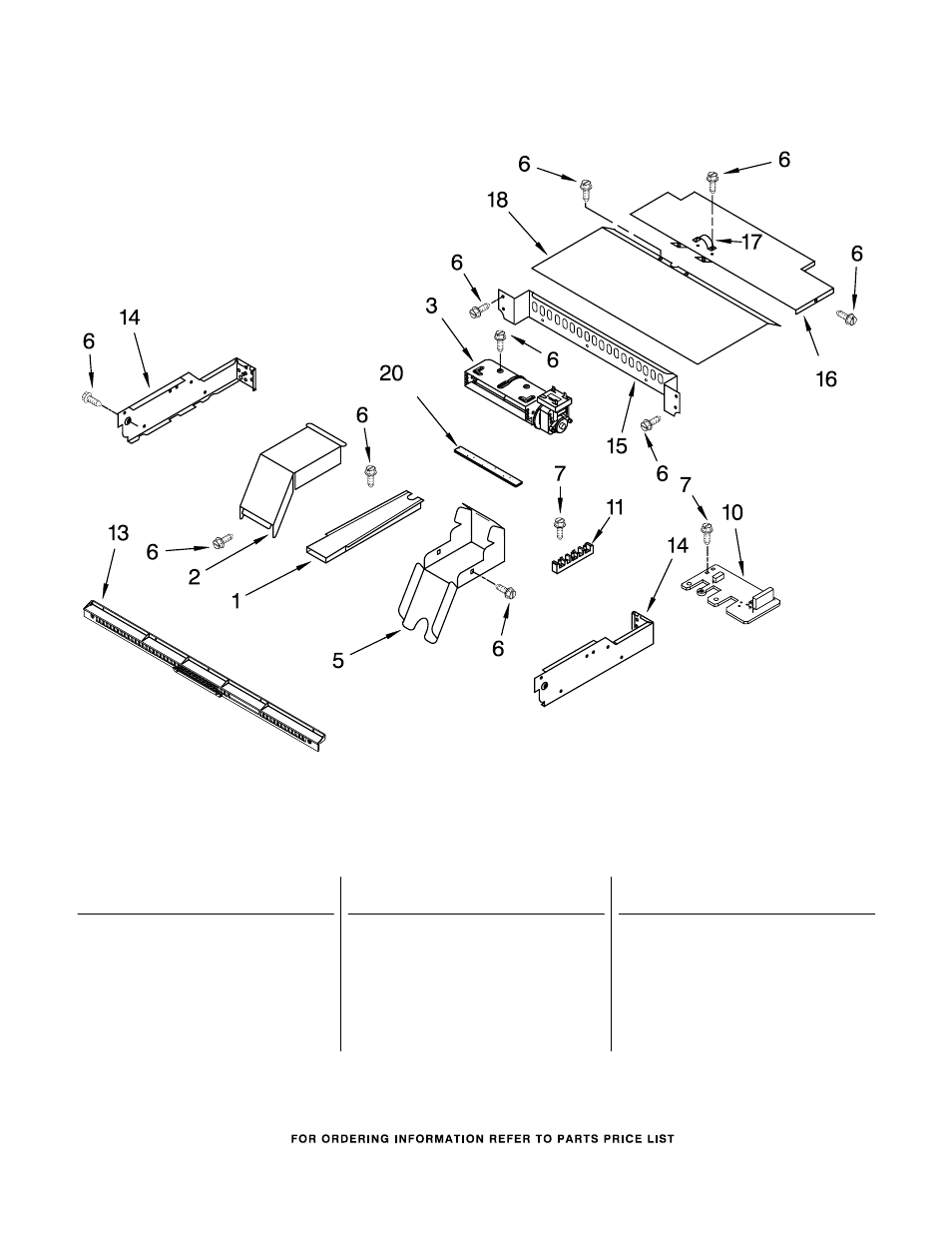 Top venting, Top venting parts | Whirlpool GBS277PRS02 User Manual | Page 6 / 7