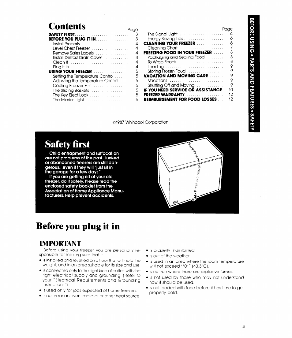 Whirlpool EH230F User Manual | Page 3 / 12