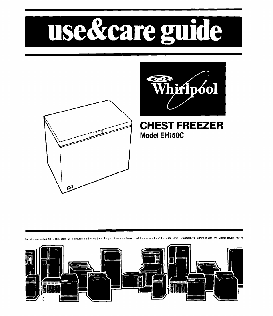 Whirlpool EH150C User Manual | 12 pages