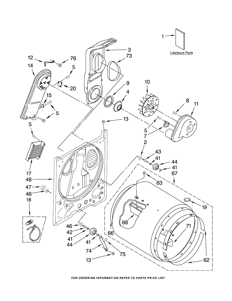 Bulkhead, Bulkhead parts | Whirlpool GCEM2990TQ0 User Manual | Page 2 / 8