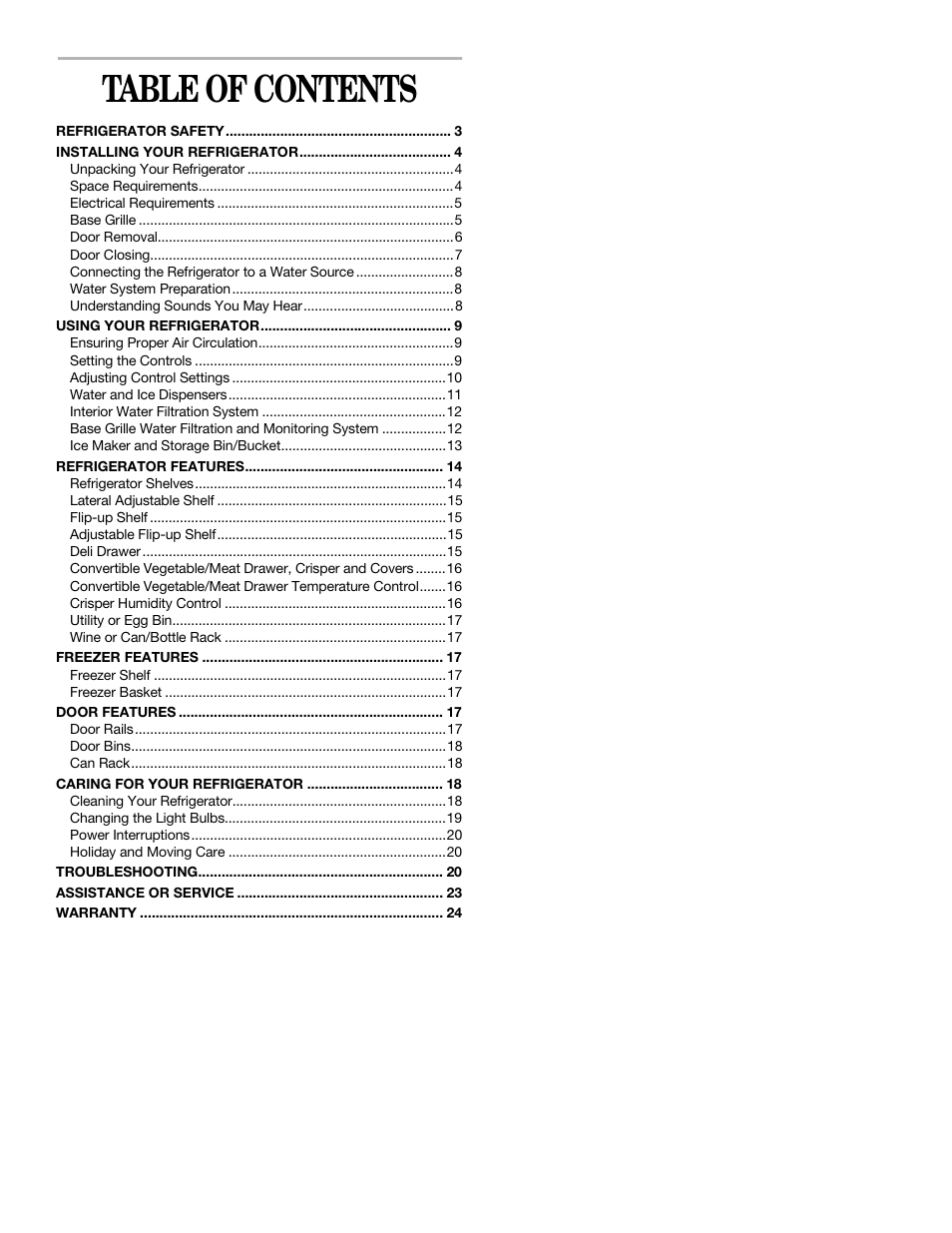 Whirlpool 2211657 User Manual | Page 2 / 93