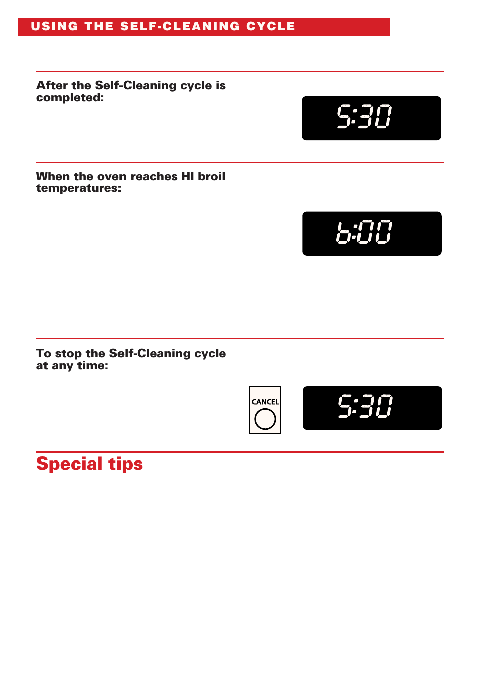 Special tips | Whirlpool SB160PEE User Manual | Page 28 / 40