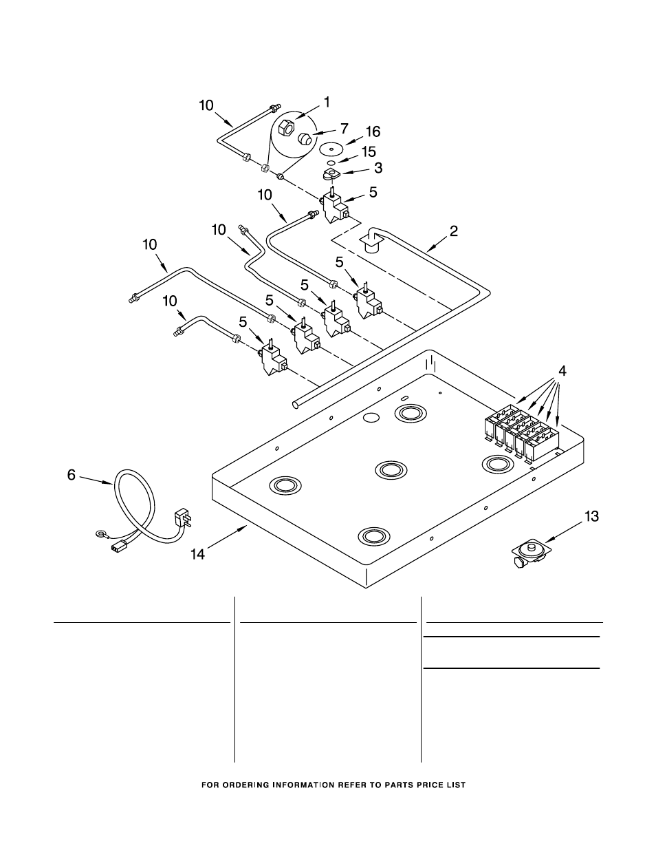 Burner box, gas valves, and switches | Whirlpool GLS3665RS0 User Manual | Page 2 / 2