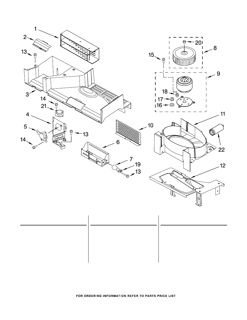 Air flow, Air flow parts | Whirlpool GH4155XPS2 User Manual | Page 5 / 7