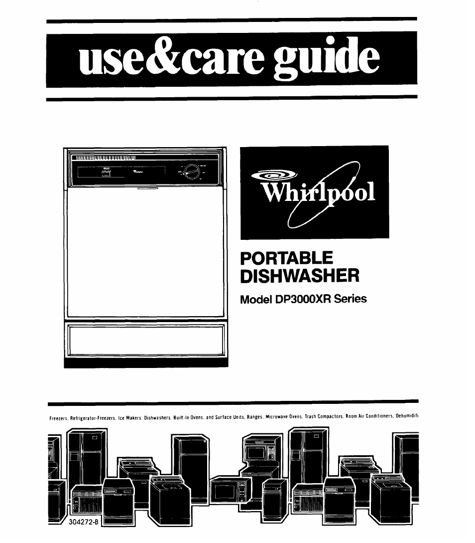 Whirlpool DP3000XR Series User Manual | 16 pages