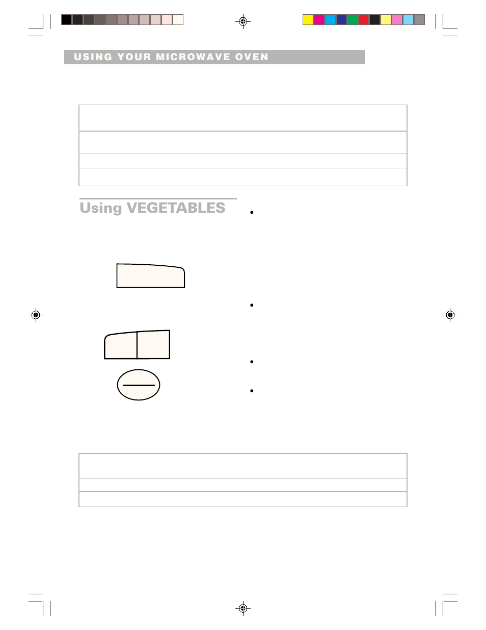 Using vegetables | Whirlpool CMT061SG User Manual | Page 20 / 28