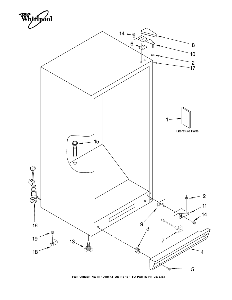 Whirlpool EV161NZRQ04 User Manual | 8 pages
