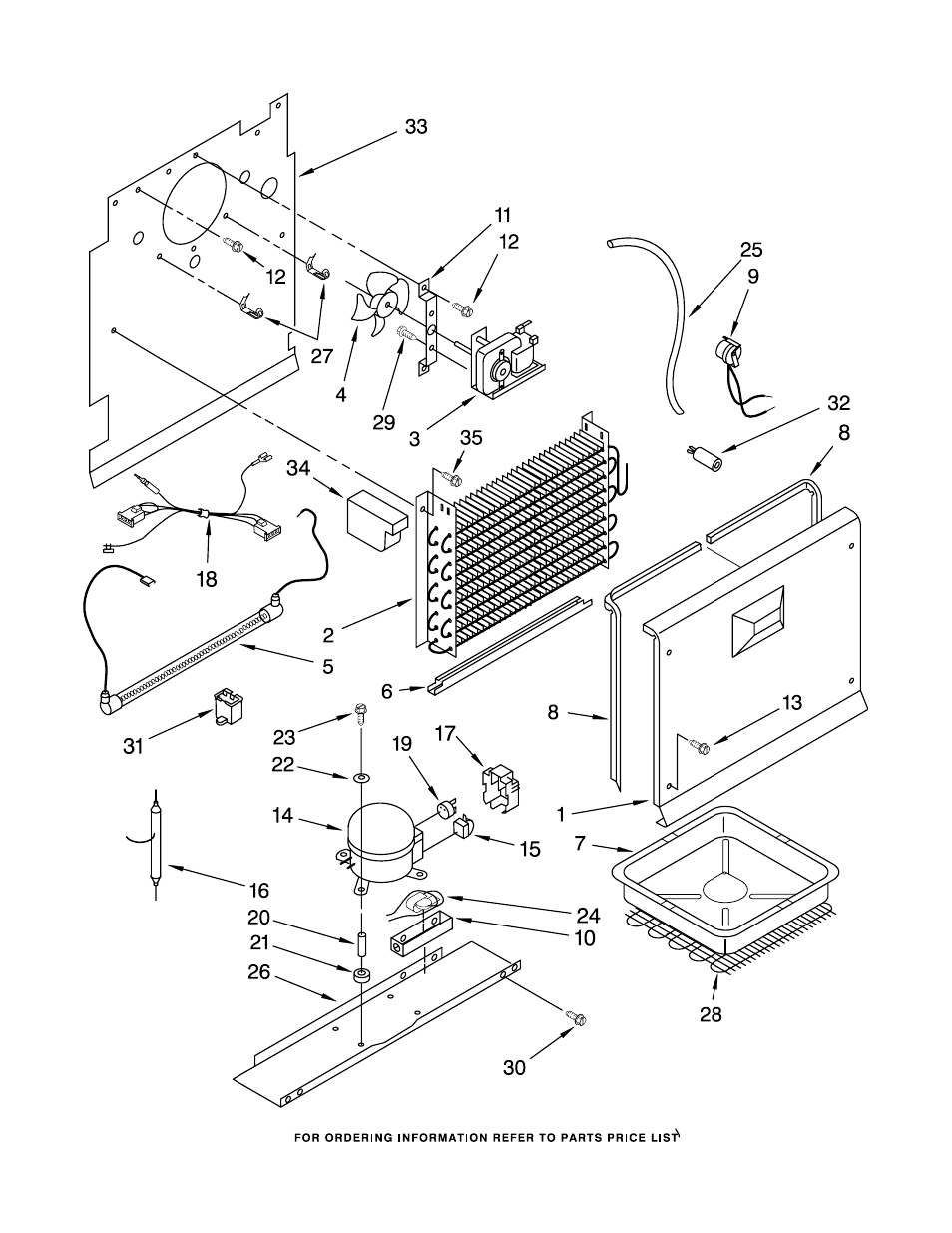 Unit, Unit parts | Whirlpool EV161NZRQ04 User Manual | Page 5 / 8