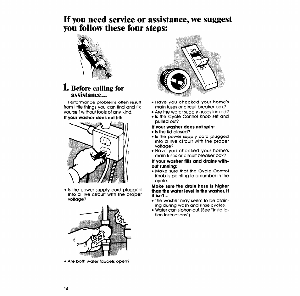 Whirlpool LA7899XP User Manual | Page 14 / 16