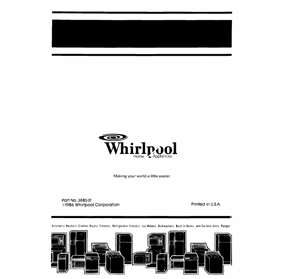 Whirlpool | Whirlpool LA7899XP User Manual | Page 16 / 16