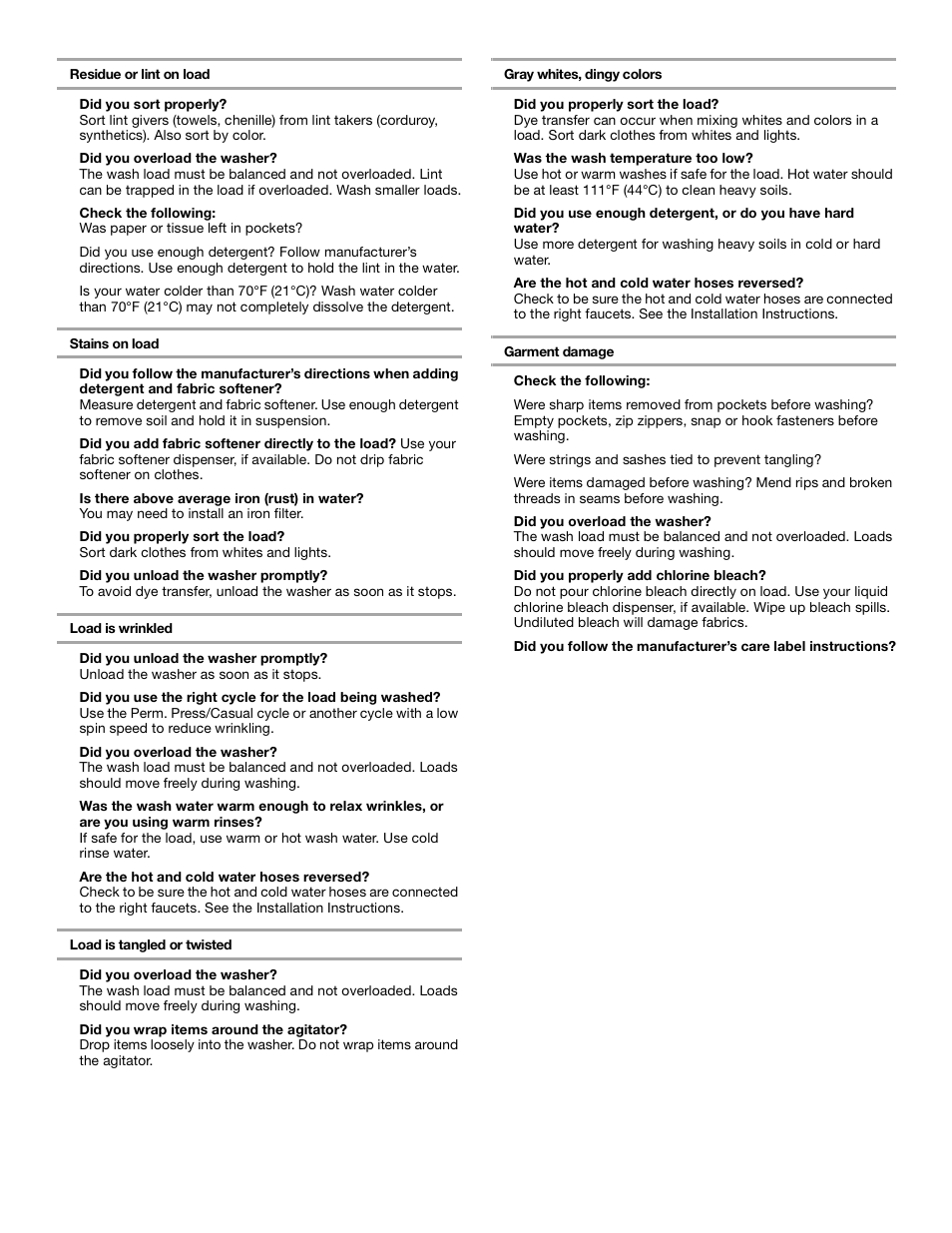 Whirlpool CATALYST User Manual | Page 13 / 15