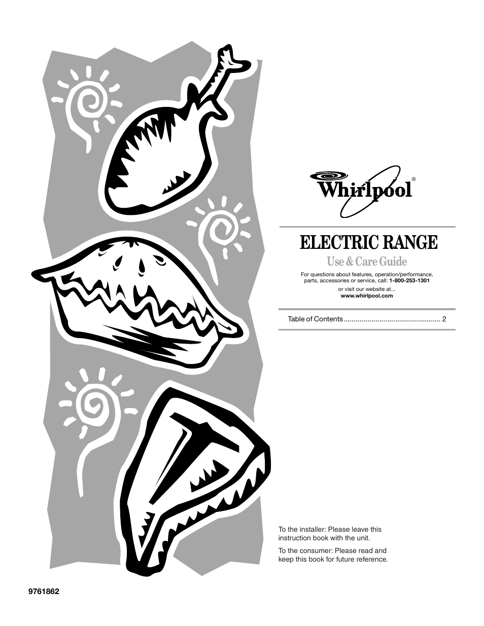 Whirlpool 9761862 User Manual | 28 pages