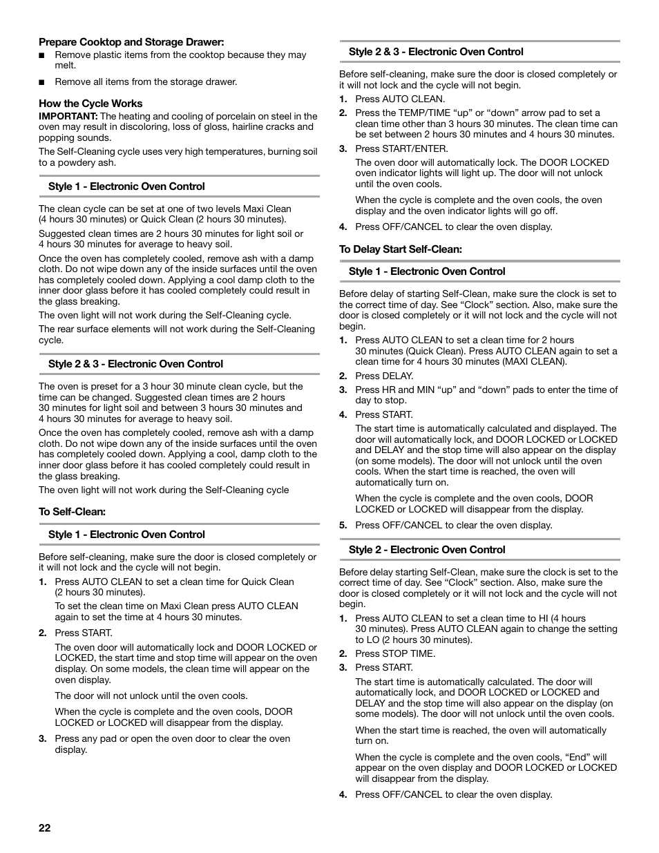 Whirlpool 9761862 User Manual | Page 22 / 28