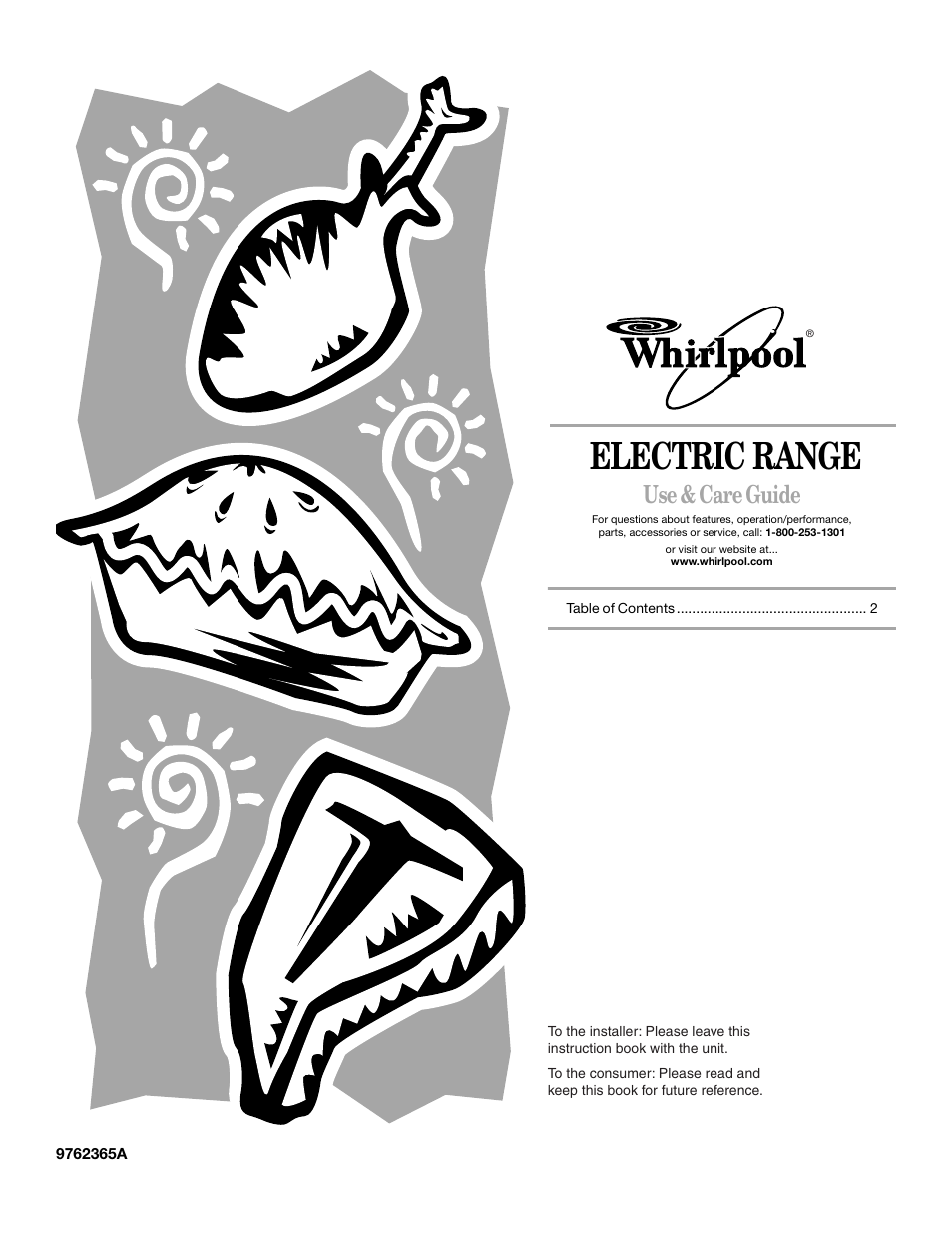 Whirlpool 9762365A User Manual | 28 pages