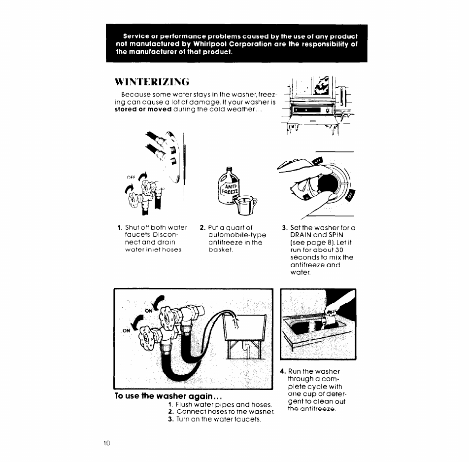 Whirlpool LA3800XM User Manual | Page 10 / 12