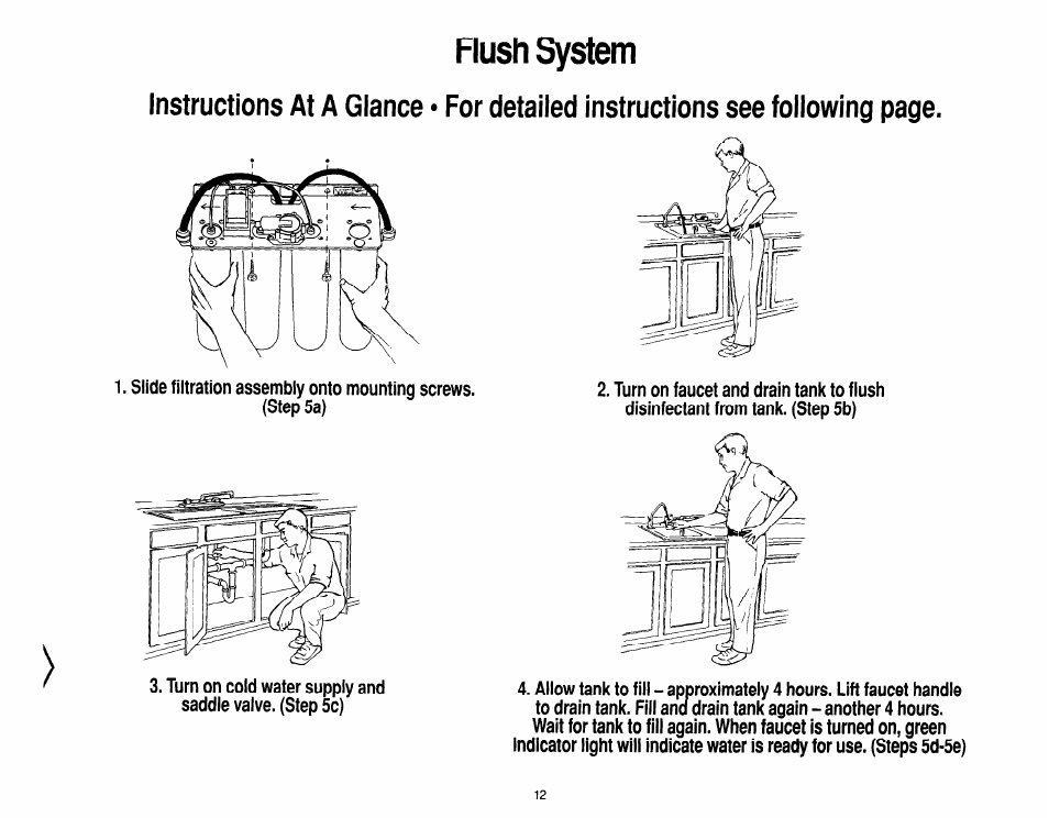 Hush system | Whirlpool WSR413YW0 User Manual | Page 12 / 18