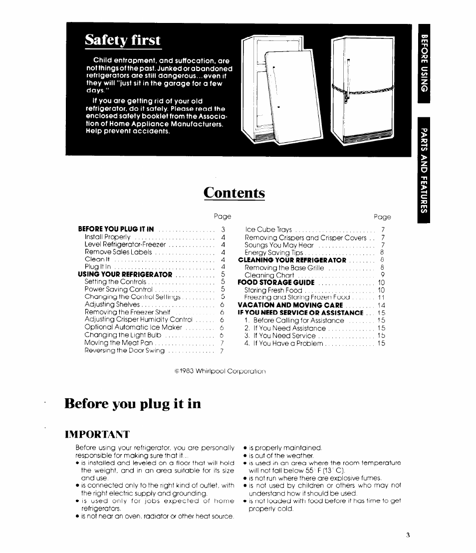 Whirlpool ET1 8MK User Manual | Page 3 / 16