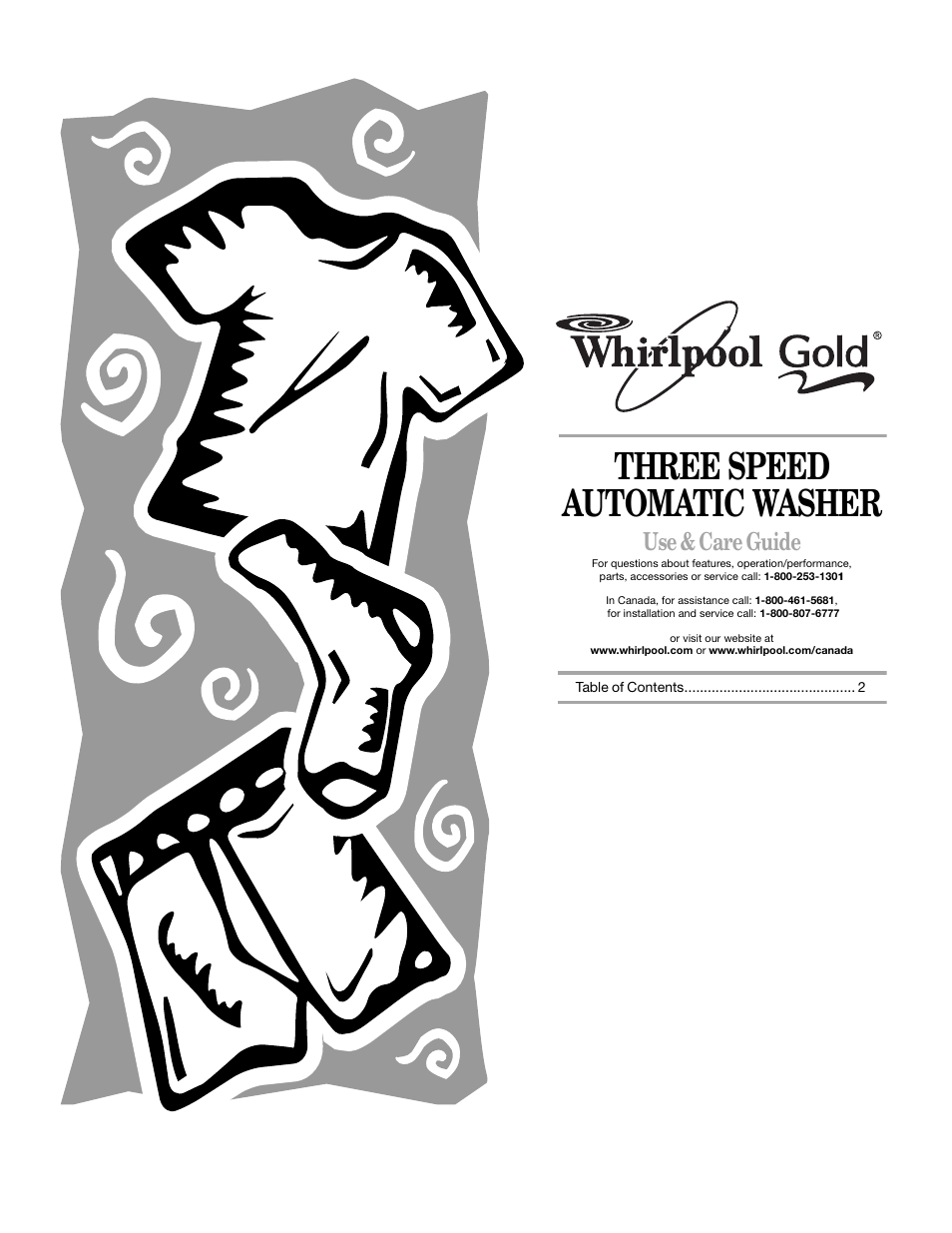 Whirlpool Gold GSW9550KQ0 User Manual | 12 pages