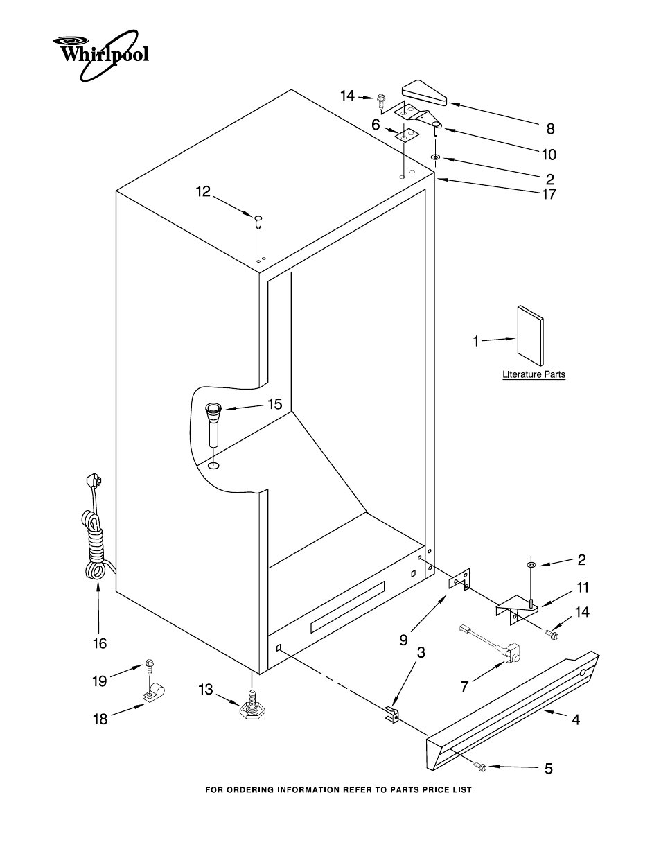 Whirlpool EV201NZRQ00 User Manual | 8 pages