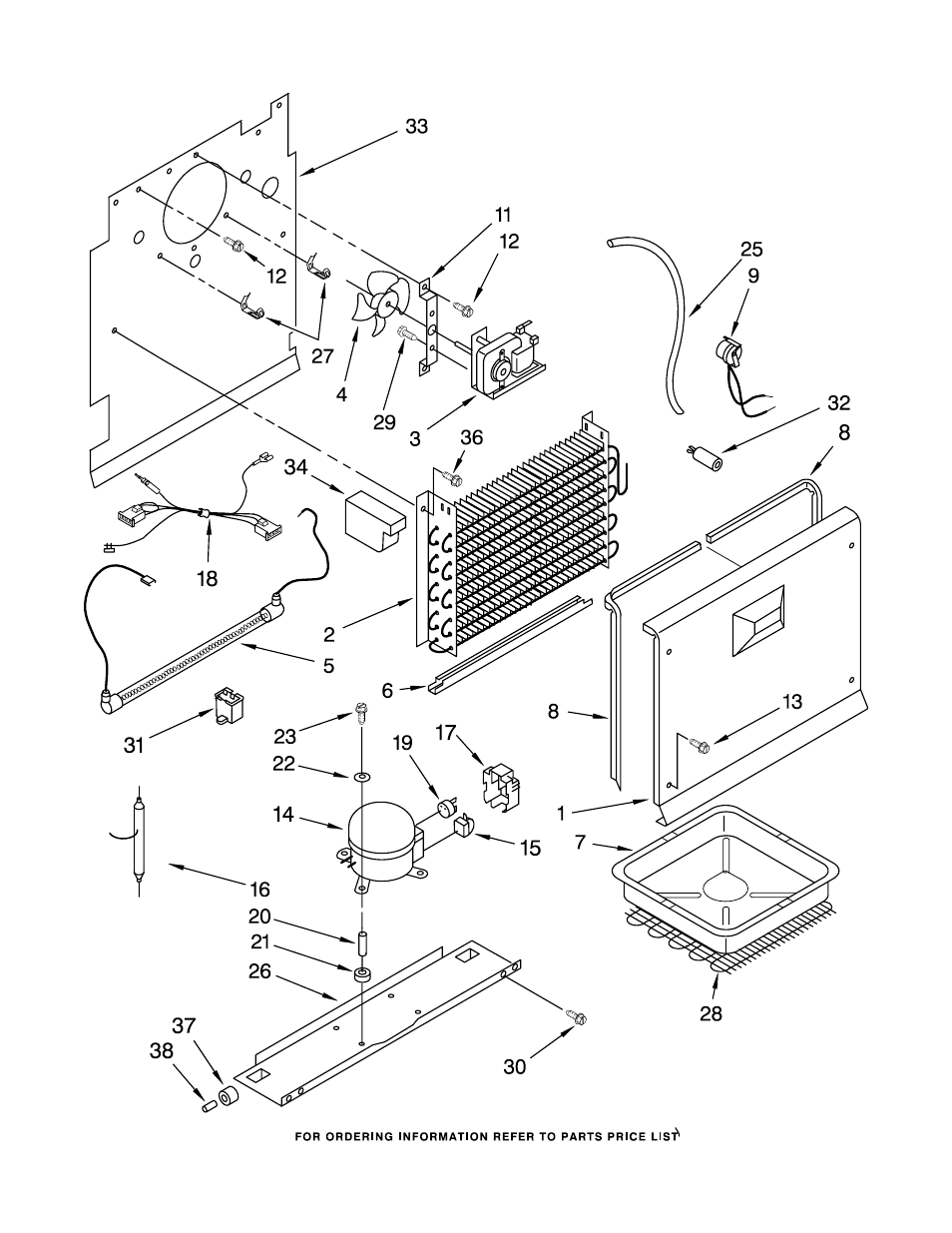 Unit, Unit parts | Whirlpool EV201NZRQ00 User Manual | Page 5 / 8