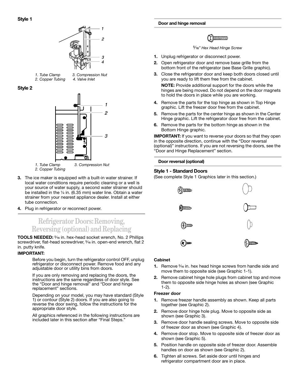 Whirlpool 2218585 User Manual | Page 6 / 60