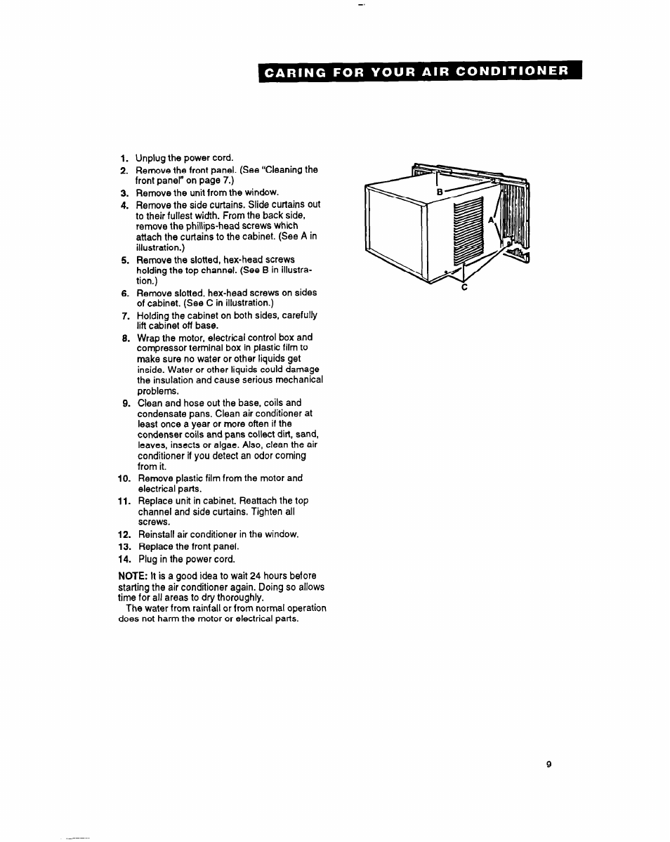 Whirlpool AC0052 User Manual | Page 9 / 16