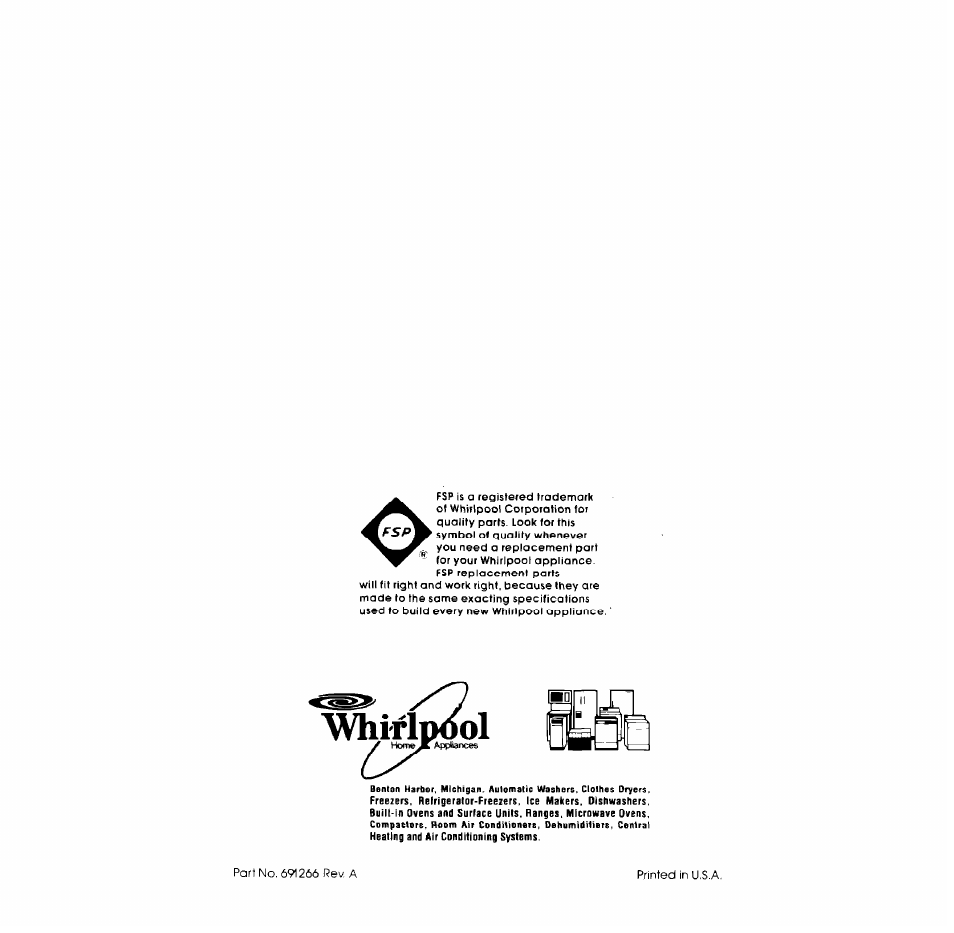 Whirl | Whirlpool 3LE5710XK User Manual | Page 8 / 8