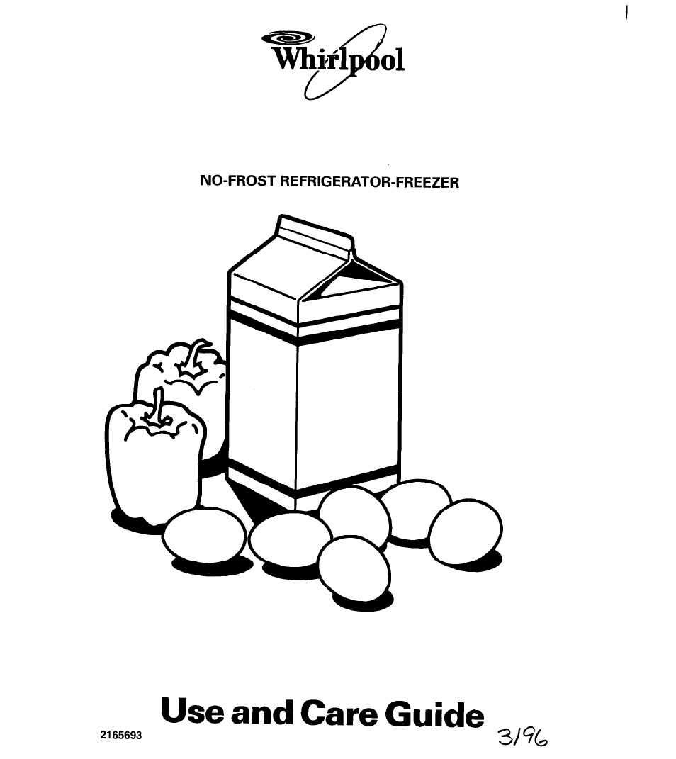 Whirlpool UPRIGHT FREEZER User Manual | 36 pages