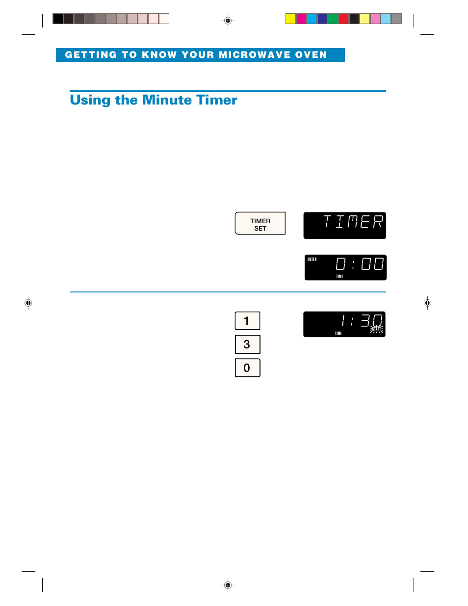 Using the minute timer | Whirlpool YMH6130XE User Manual | Page 22 / 60