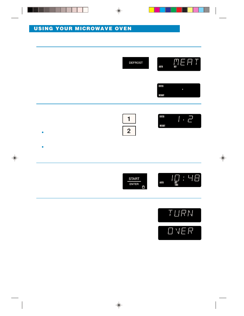 Choose defrost | Whirlpool YMH6130XE User Manual | Page 30 / 60