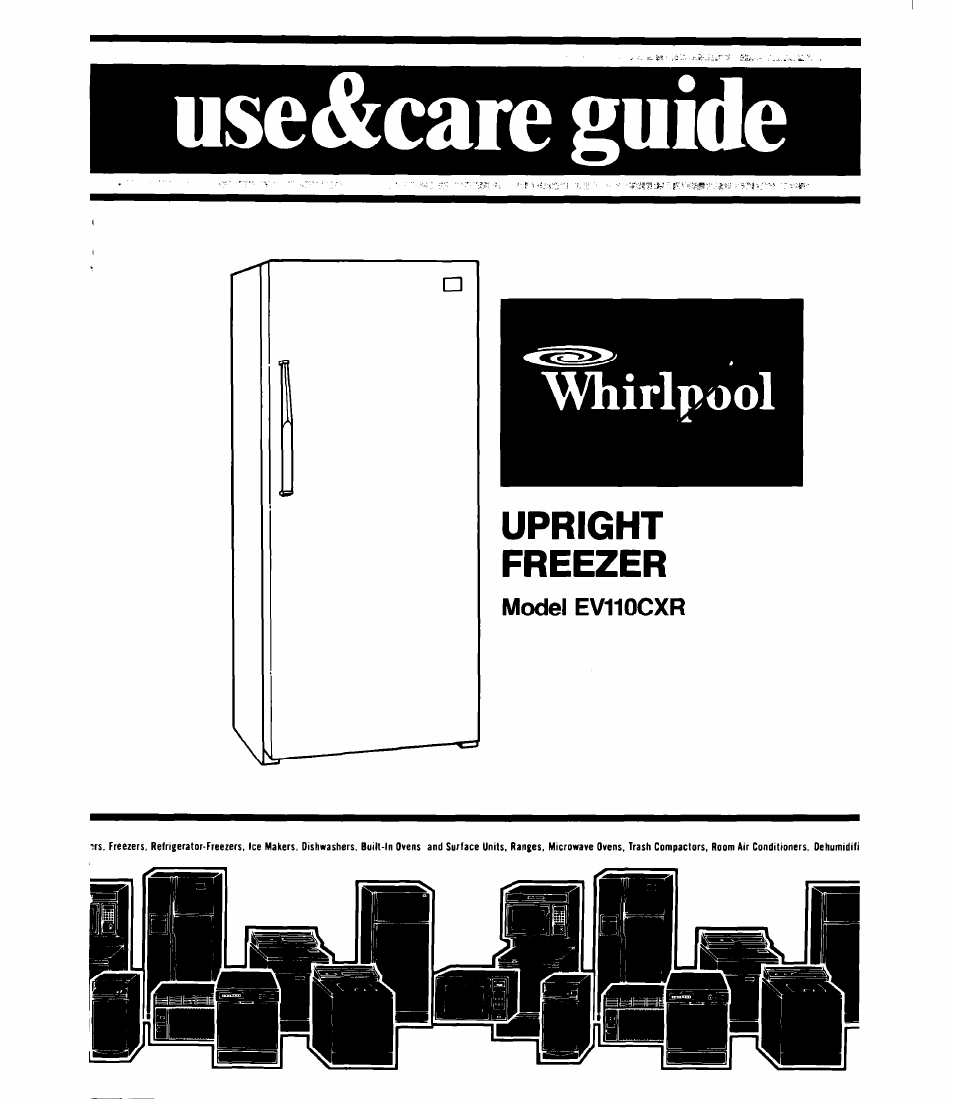 Whirlpool EVIIOCXR User Manual | 12 pages