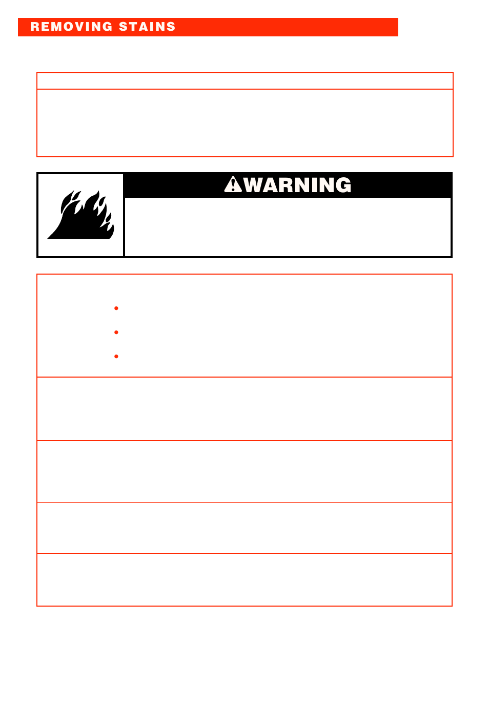 Wwarning | Whirlpool 3363573 User Manual | Page 18 / 24