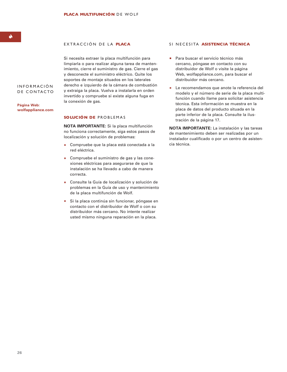 Wolf ICBIM15 User Manual | Page 25 / 63