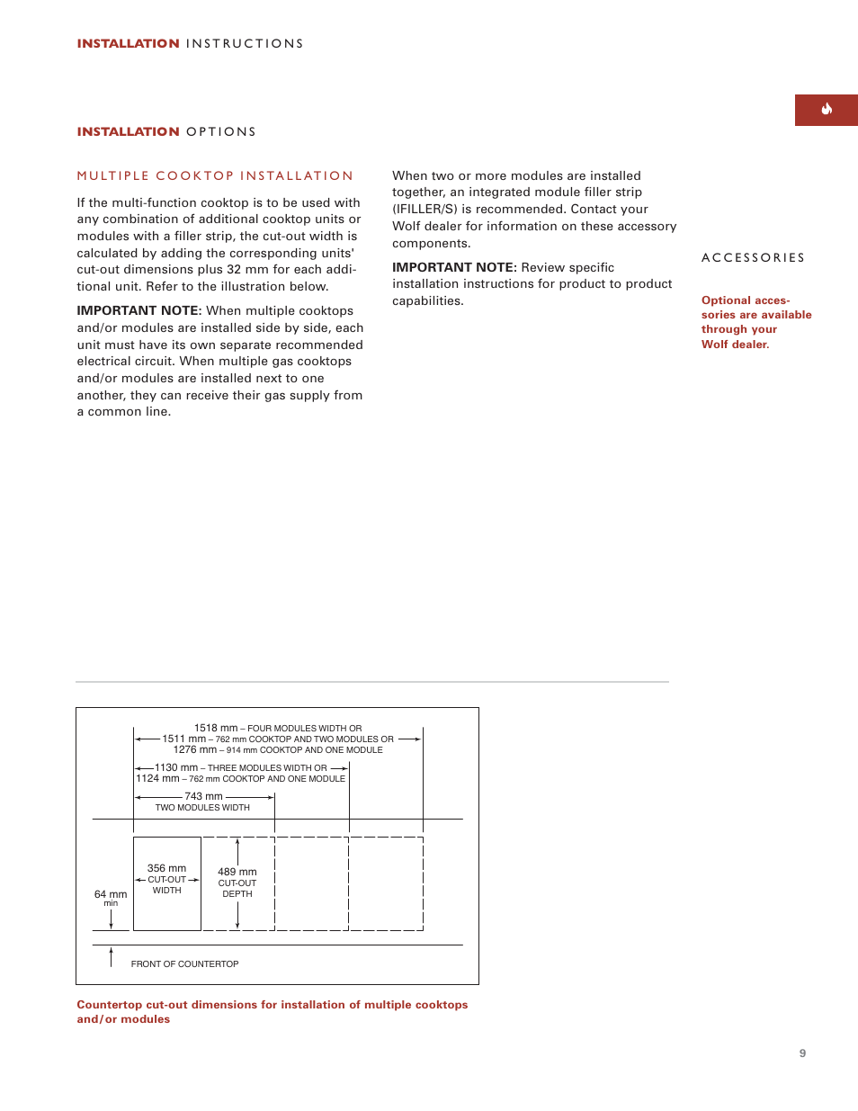 Wolf ICBIM15 User Manual | Page 8 / 63