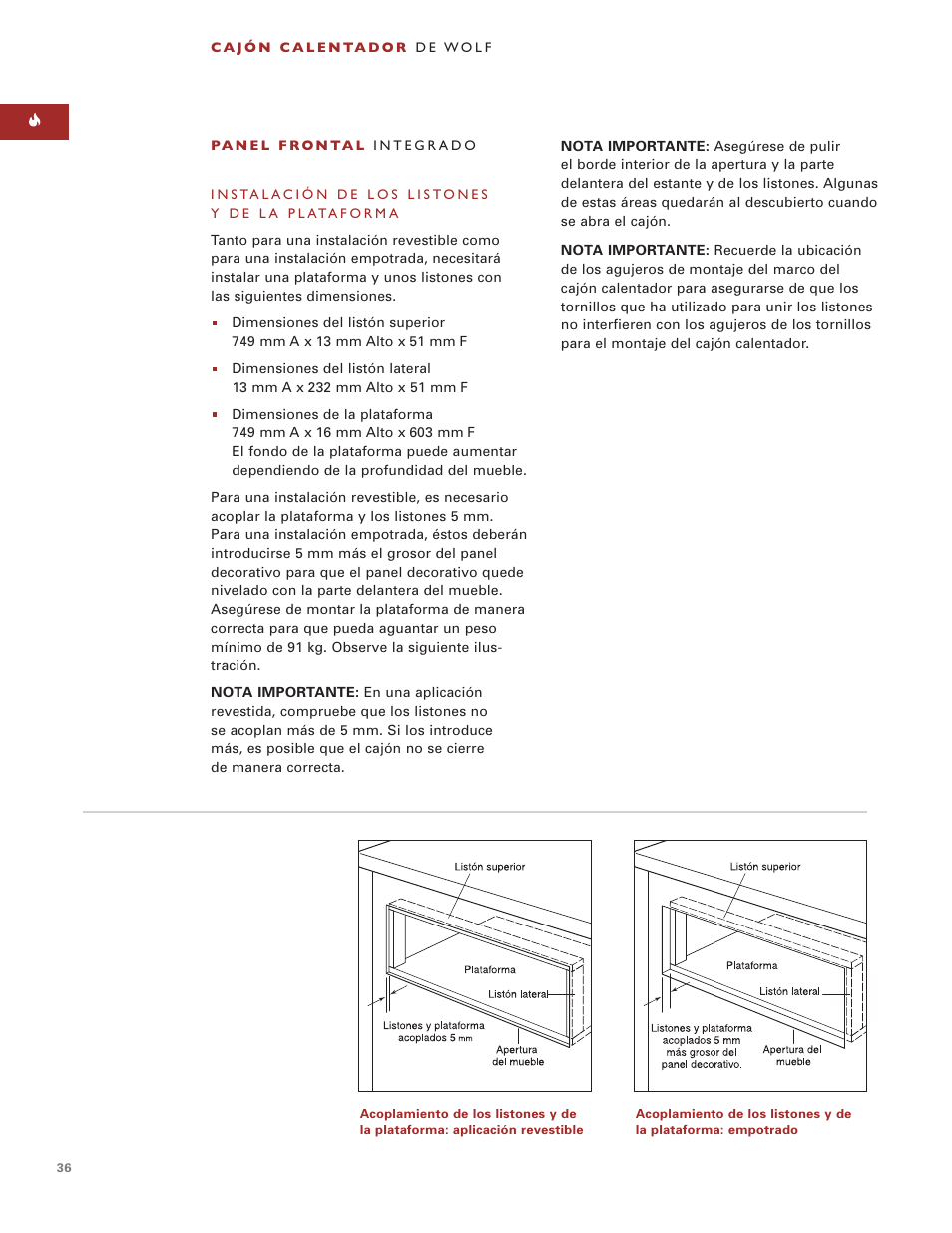 Wolf ICBWWD30 User Manual | Page 36 / 94