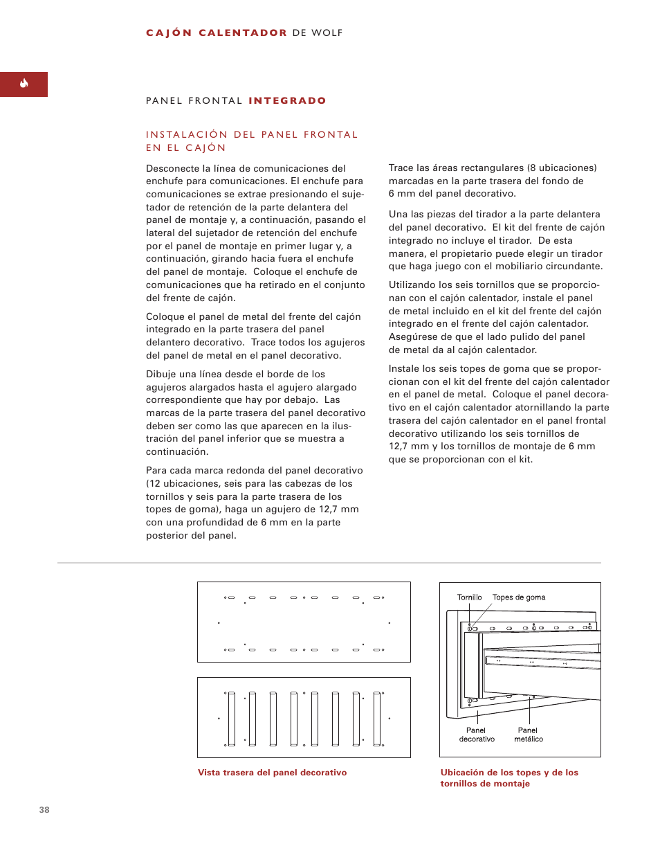 Wolf ICBWWD30 User Manual | Page 38 / 94