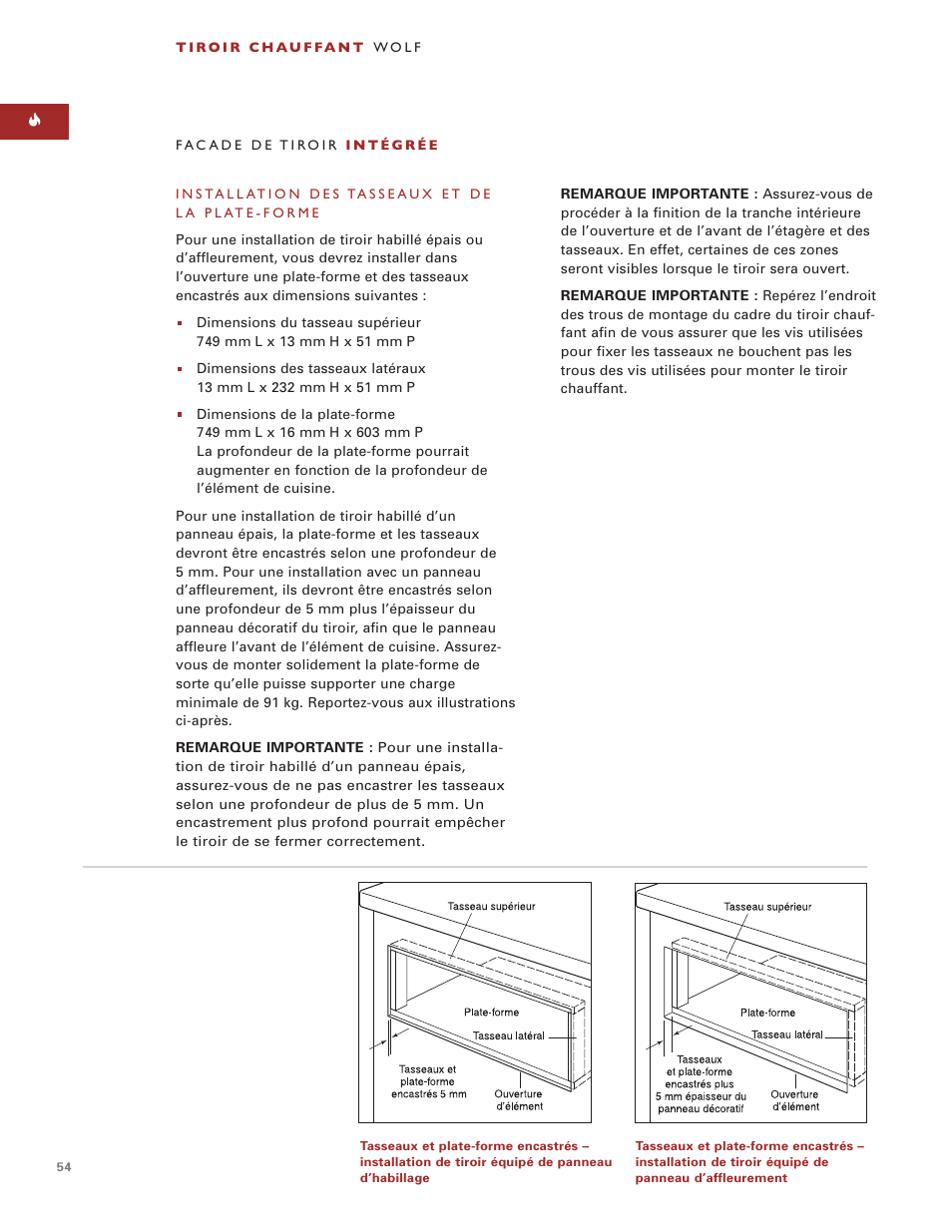 Wolf ICBWWD30 User Manual | Page 54 / 94