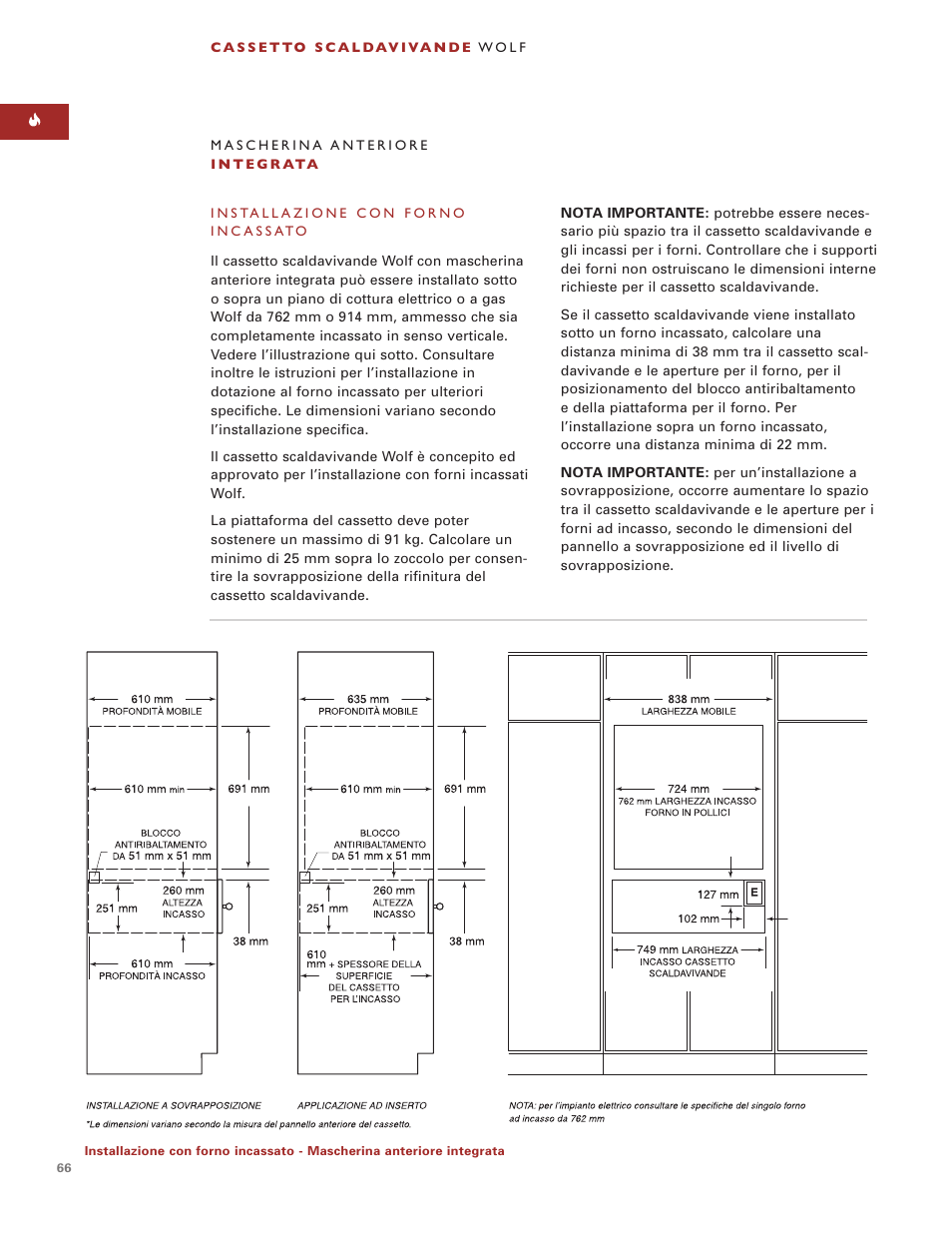 Wolf ICBWWD30 User Manual | Page 66 / 94